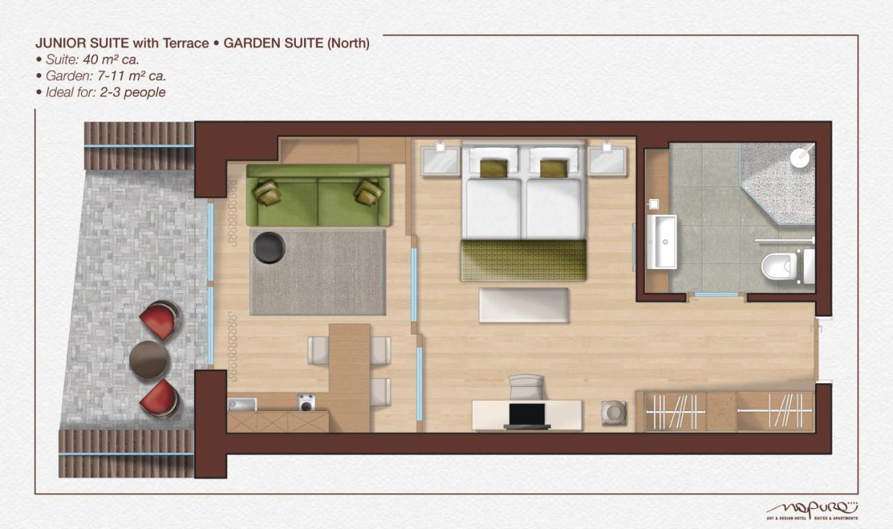 นาปูรา อาร์ต ดีไซน์ โฮเทล Hotel แตร์ลาโน ภายนอก รูปภาพ